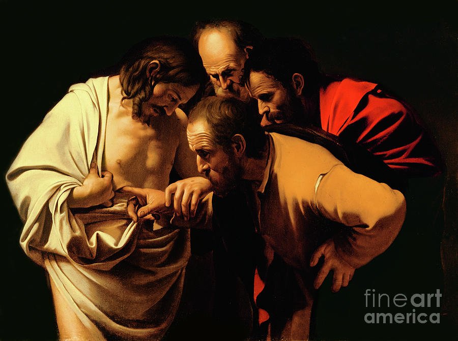 Caravaggio’s The Incredulity of Saint Thomas