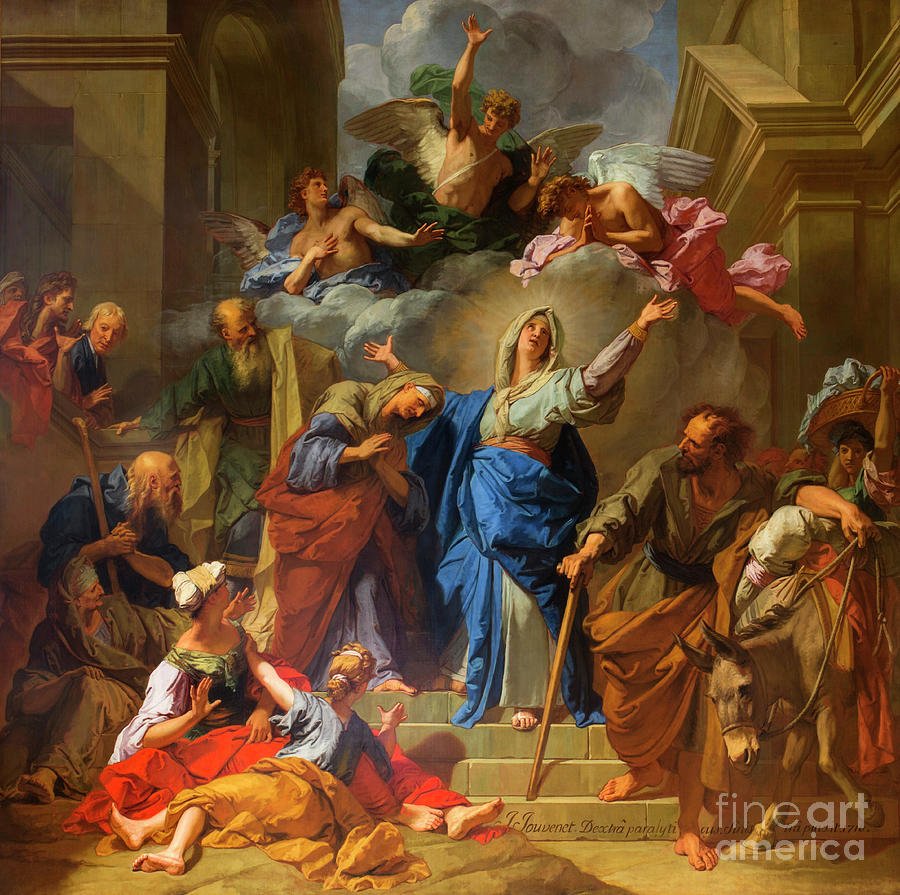 Magnificat: A painting by Jean-Baptiste Jouvenet